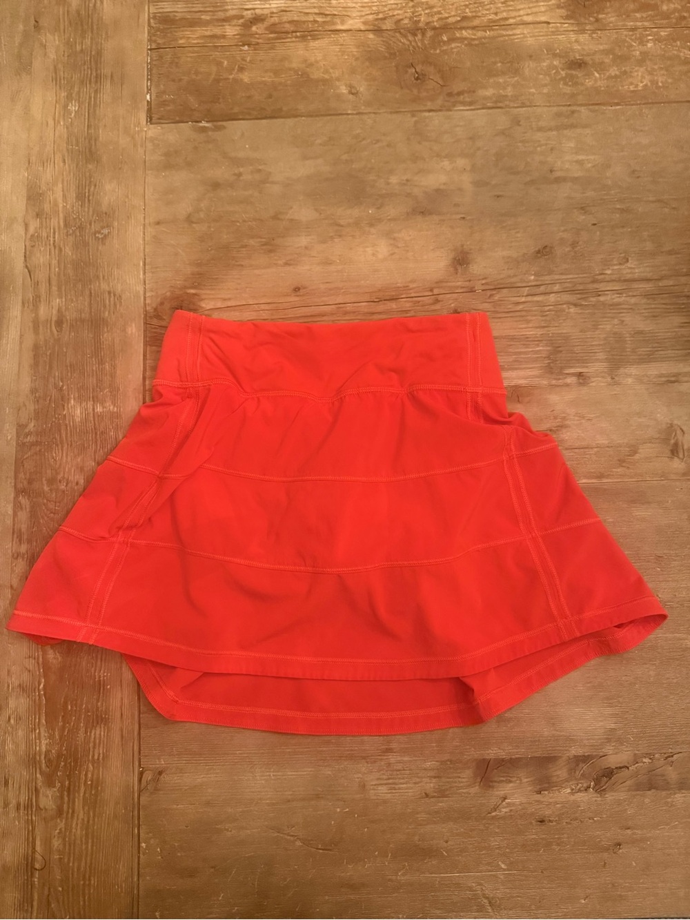 Lululemon Women's Red Active Skort - Comfortable Sport Shorts
